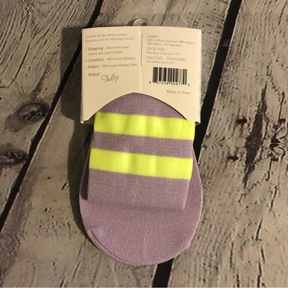 NWT - Set of 7 Pairs - Cynthia Rowley Women’s Microfiber Foot Liners + KEYSOCKS - Picture 9 of 11